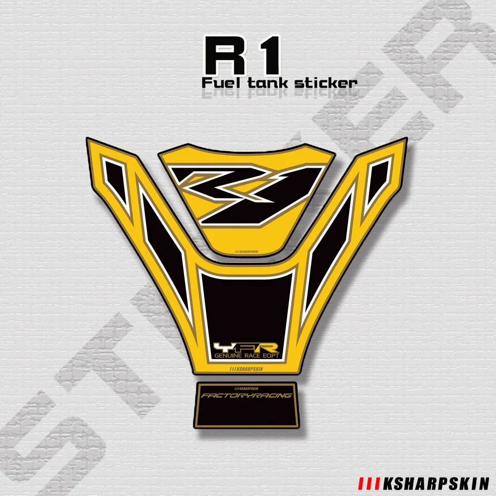 Motorcycle 3D fuel tank pad protection sticker is suitable for Yamaha R1 2004 2005 2006
Motorcycle 3D fuel tank pad protection sticker is suitable for Yamaha R1 2004 2005 2006