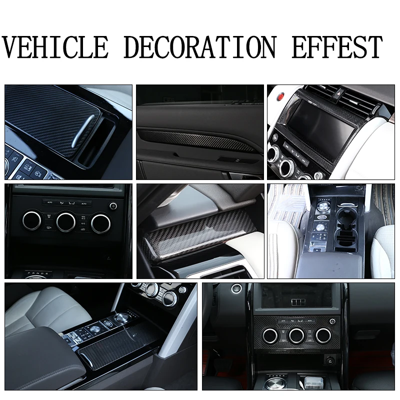 For Land Rover Discovery 5 LR5 2017-2021 Real Carbon Fiber Interior Modification Car decoration panel Stickers Car Accessories
For Land Rover Discovery 5 LR5 2017-2021 Real Carbon Fiber Interior Modification Car decoration panel Stickers Car Accessories