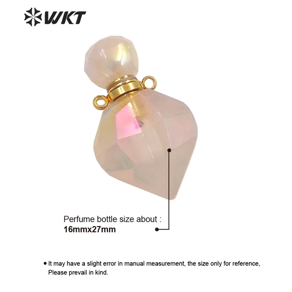 WT-P1712 Beautiful quartz perfume bottle jewelry pendant with essential oil easy to carry necklace jewelry accessories
WT-P1712 Beautiful quartz perfume bottle jewelry pendant with essential oil easy to carry necklace jewelry accessories
