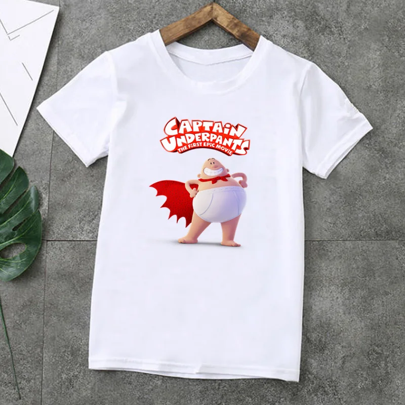 Summer Fashion Unisex T-shirt Kids Captain Underpants Cartoon T-Shirts Short sleeve Tops Print boys girls Tops,ooo5252
Summer Fashion Unisex T-shirt Kids Captain Underpants Cartoon T-Shirts Short sleeve Tops Print boys girls Tops,ooo5252