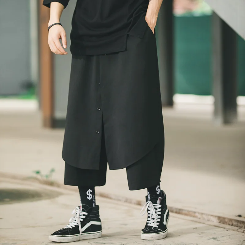 2020 summer new products wide-leg thin casual pants style men and women the same wide-leg pants dark black skirt pants
2020 summer new products wide-leg thin casual pants style men and women the same wide-leg pants dark black skirt pants