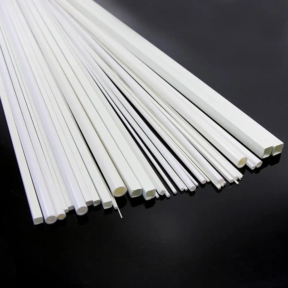 48pcs Styrene ABS Round and Square Rod Pipes Architectual Accessories ABS00
48pcs Styrene ABS Round and Square Rod Pipes Architectual Accessories ABS00