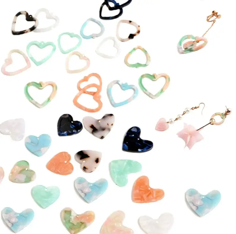40pcs Pendant Heart, Earring Making, Charms Heart, Jewelry Supplies, Heart earring
40pcs Pendant Heart, Earring Making, Charms Heart, Jewelry Supplies, Heart earring