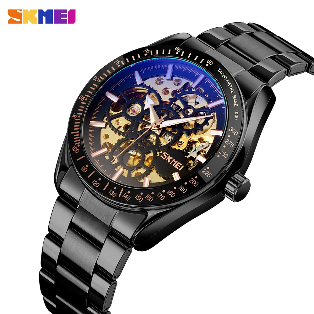 SKMEI New Arrival Automatic Mechanical Men Watch Luxury Fashion Male Clock Waterproof Stainless Bracelet Wristwatch Montre Homme
SKMEI New Arrival Automatic Mechanical Men Watch Luxury Fashion Male Clock Waterproof Stainless Bracelet Wristwatch Montre Homme