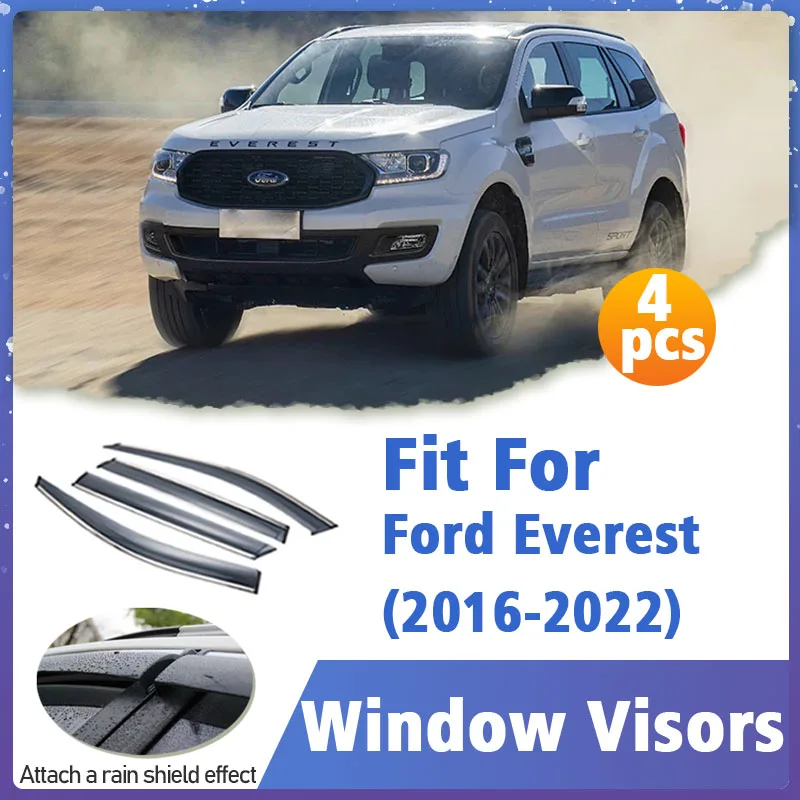 Window Visor Guard for Ford Everest 2016-2022 Vent Cover Trim Awnings Shelters Protection Sun Rain Deflector Auto Accessories
Window Visor Guard for Ford Everest 2016-2022 Vent Cover Trim Awnings Shelters Protection Sun Rain Deflector Auto Accessories