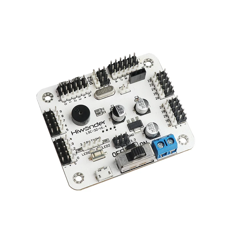 32 Channel Steering Gear Control Board / Steering Gear Controller / Robot Arm Controller of Magic Technology Robot Motherboard
32 Channel Steering Gear Control Board / Steering Gear Controller / Robot Arm Controller of Magic Technology Robot Motherboard