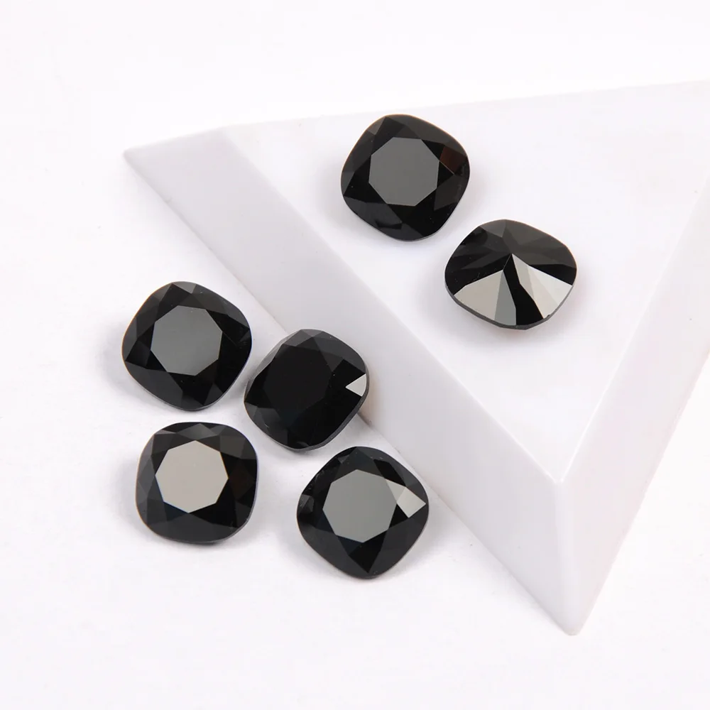 K9 Popular Glass Rhinestones Jet Color Cushion Cut Shape Loose Rhinestone For 3D DIY Nail Art Decorations
K9 Popular Glass Rhinestones Jet Color Cushion Cut Shape Loose Rhinestone For 3D DIY Nail Art Decorations