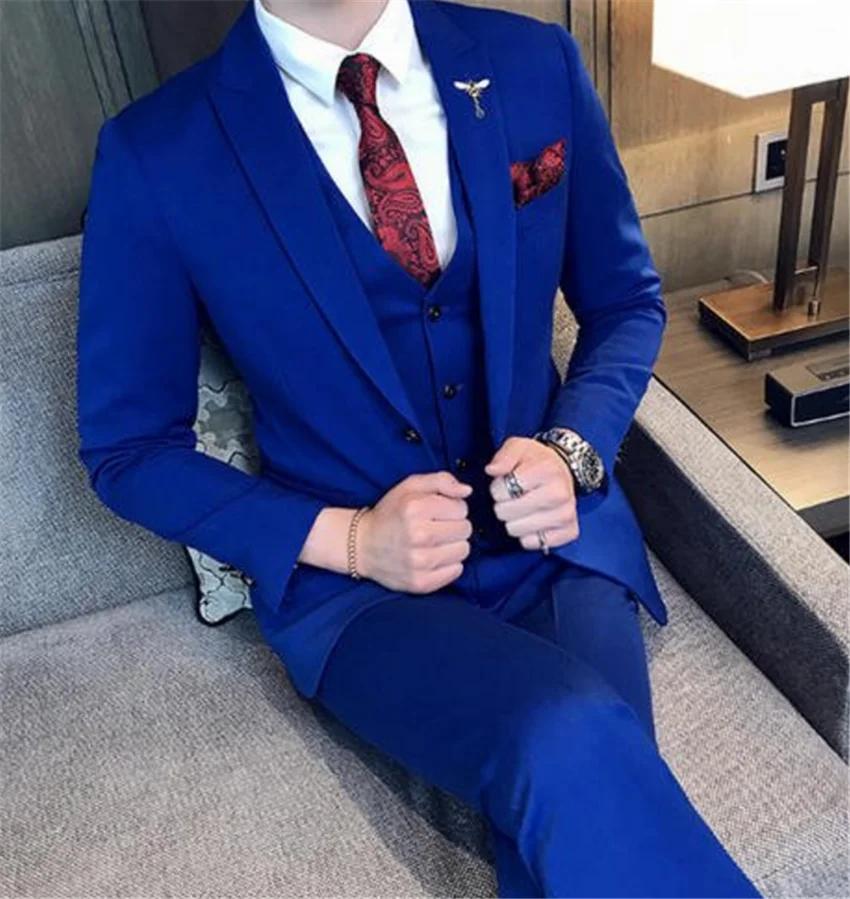 2020 men's dress suit wedding party dress bridegroom best man tuxedo performance suit(Jacket+pants+vest)
2020 men's dress suit wedding party dress bridegroom best man tuxedo performance suit(Jacket+pants+vest)