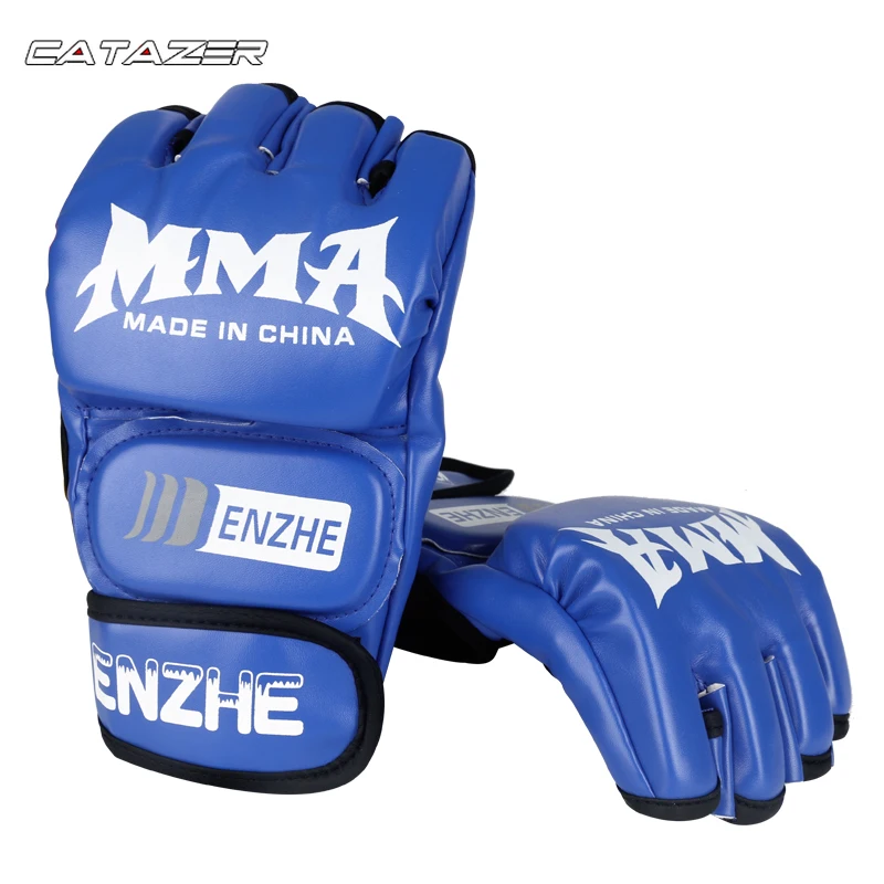 PU Boxing Gloves MMA Gloves Muay Thai Training Gloves MMA Boxer Fight Boxing Equipment Half Mitts PU Leather Black/Red/Blue
PU Boxing Gloves MMA Gloves Muay Thai Training Gloves MMA Boxer Fight Boxing Equipment Half Mitts PU Leather Black/Red/Blue