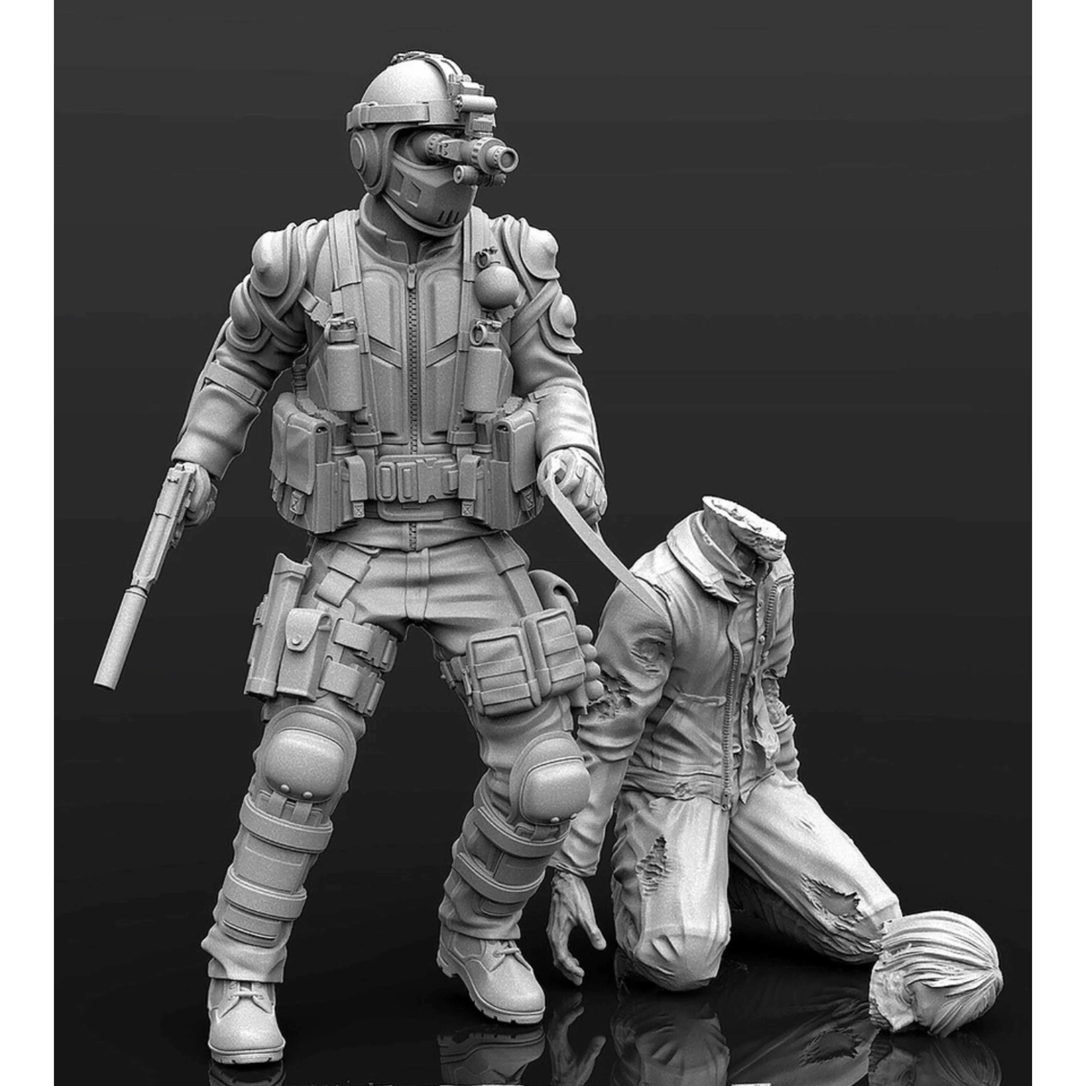 Модель из 1/35 смолы GK, биохимическая тема, разобранный и Неокрашенный набор
Модель из 1/35 смолы GK, биохимическая тема, разобранный и Неокрашенный набор