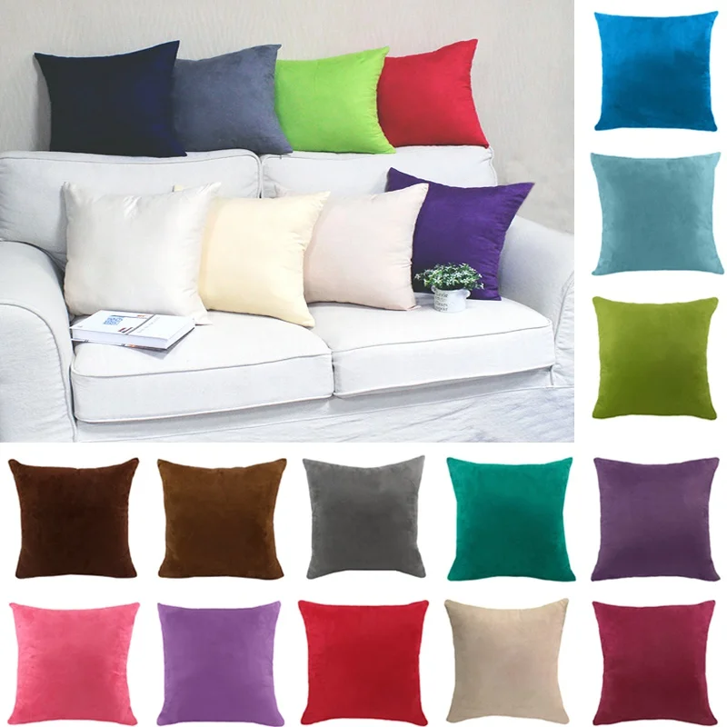 40x40cm Suede Fabric Pillow Case Pillowcases Sofa Cushion Cover Living Room Bedroom Decorative Car
40x40cm Suede Fabric Pillow Case Pillowcases Sofa Cushion Cover Living Room Bedroom Decorative Car
