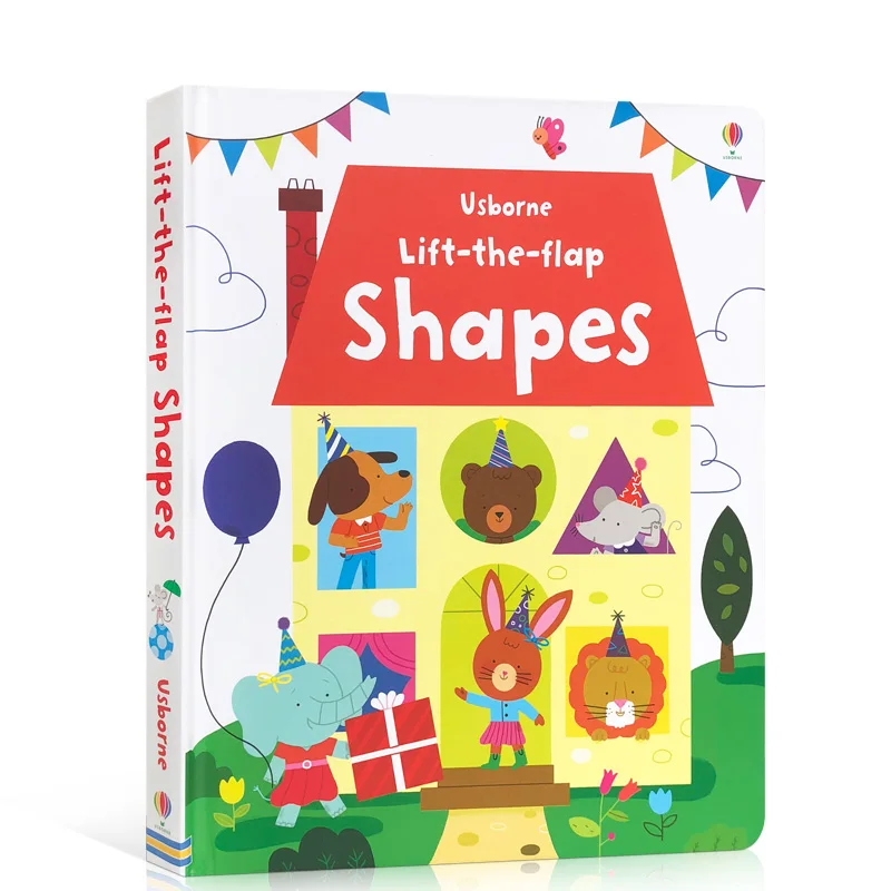 Usborne Lift The Flap Shapes English Educational Picture Books Baby Kids Learning Reading Book Educational Toys for Children
Usborne Lift The Flap Shapes English Educational Picture Books Baby Kids Learning Reading Book Educational Toys for Children