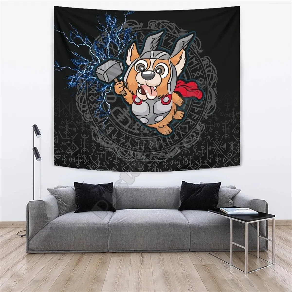 Viking Style Tapestry Thorgi 3D Printed Wall Tapestry Rectangular Home Decor Wall Hanging Home Decoration
Viking Style Tapestry Thorgi 3D Printed Wall Tapestry Rectangular Home Decor Wall Hanging Home Decoration