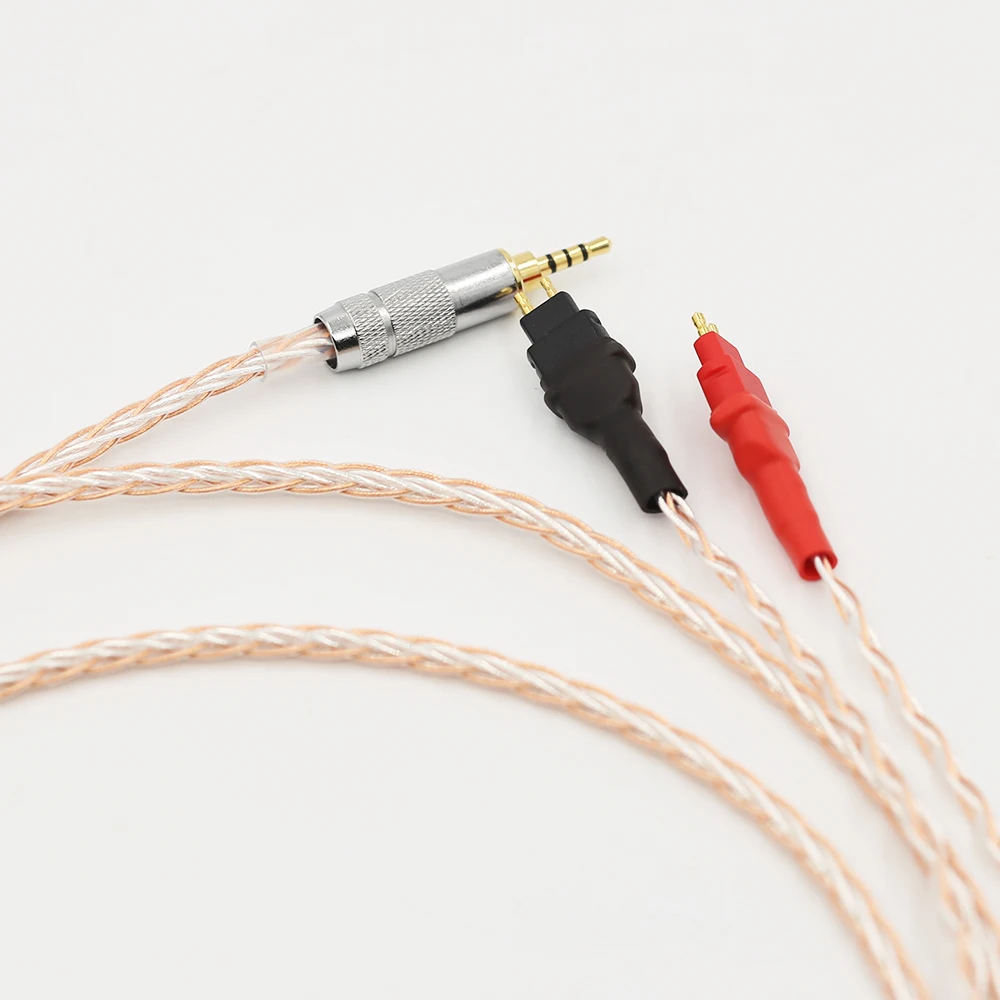 Высококачественный 2,5 мм пробалансированный кабель TRRS для HD660s HD650 HD600, серебристый и медный витой кабель для наушников, обновленный кабель
Высококачественный 2,5 мм пробалансированный кабель TRRS для HD660s HD650 HD600, серебристый и медный витой кабель для наушников, обновленный кабель