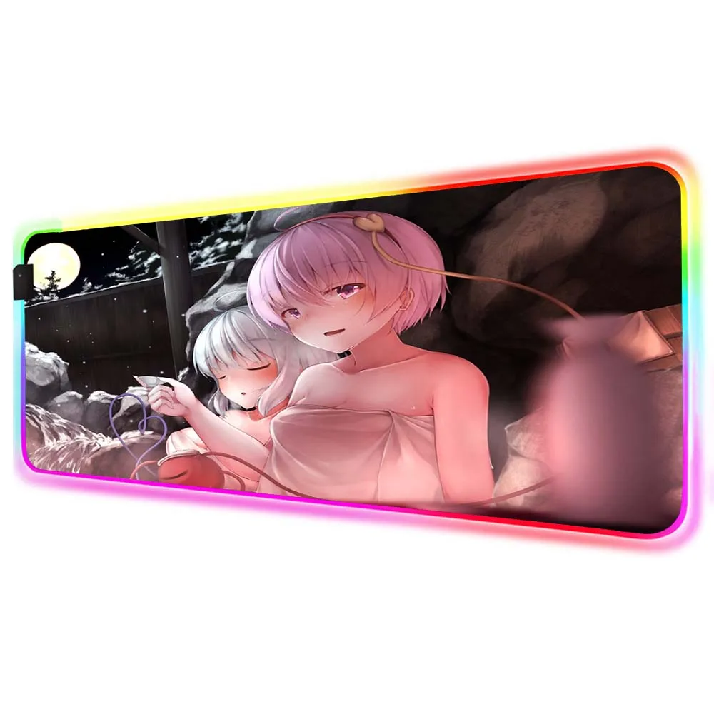 Mairuige Two Sexy Girls RGB Large Multi-size LED Lock Mouse Pad Anime Sexy Pattern Computer Notebook Kawaii Mousepad Desk Mat
Mairuige Two Sexy Girls RGB Large Multi-size LED Lock Mouse Pad Anime Sexy Pattern Computer Notebook Kawaii Mousepad Desk Mat