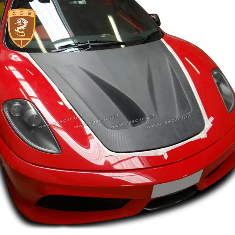CSS Design Real Carbon Fiber Car Engine Bonnets for Ferrari F430 2005-2009 Hood Cover Glossy Black Upgrade Vehicle Engine Parts
CSS Design Real Carbon Fiber Car Engine Bonnets for Ferrari F430 2005-2009 Hood Cover Glossy Black Upgrade Vehicle Engine Parts