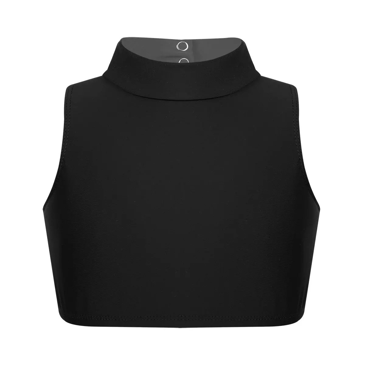 Kids Girl Crop Tops Mock Neck Criss Cross Back Vest for Figure Skating Ballet Lyrical Dance Gymnastics Workout Stage Performance
Kids Girl Crop Tops Mock Neck Criss Cross Back Vest for Figure Skating Ballet Lyrical Dance Gymnastics Workout Stage Performance