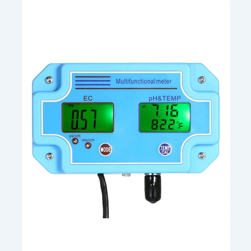 Digital PH EC Temp Online Monitor 3in1 High Accuracy Aquarium Water PH EC Temperature Multifunctional Meter Equipment Tools
Digital PH EC Temp Online Monitor 3in1 High Accuracy Aquarium Water PH EC Temperature Multifunctional Meter Equipment Tools
