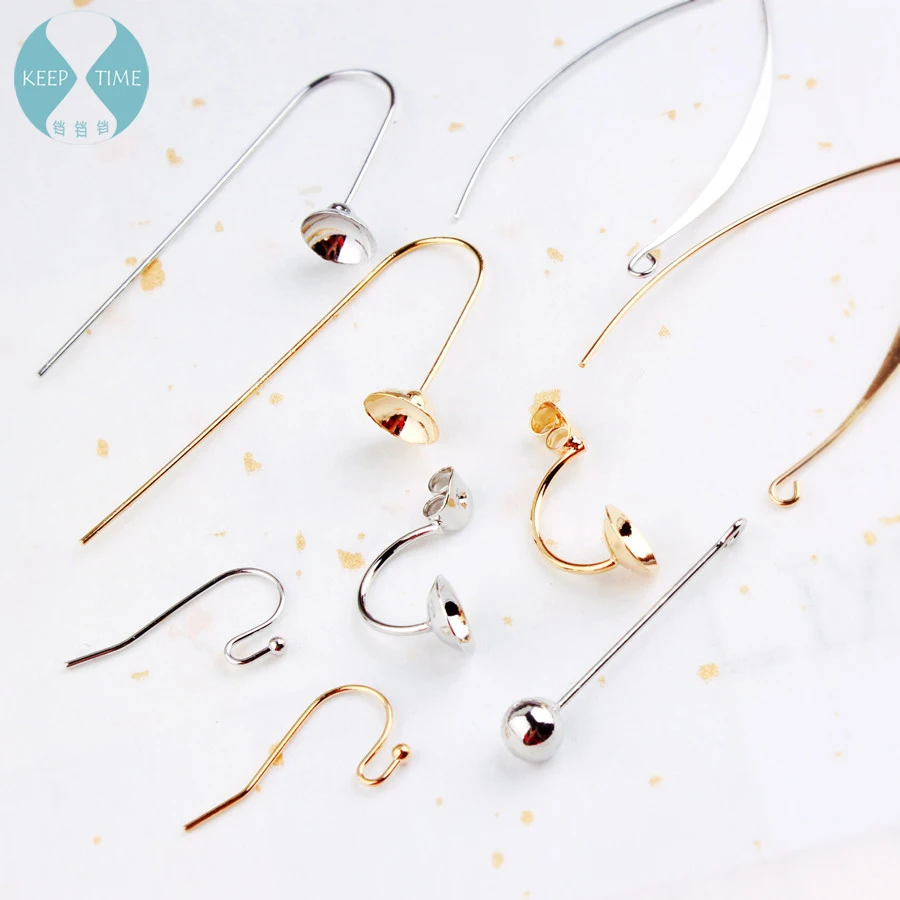 DIY copper jewelry accessories ear hook earrings earrings with homemade ear ring material pearl ear hook
DIY copper jewelry accessories ear hook earrings earrings with homemade ear ring material pearl ear hook