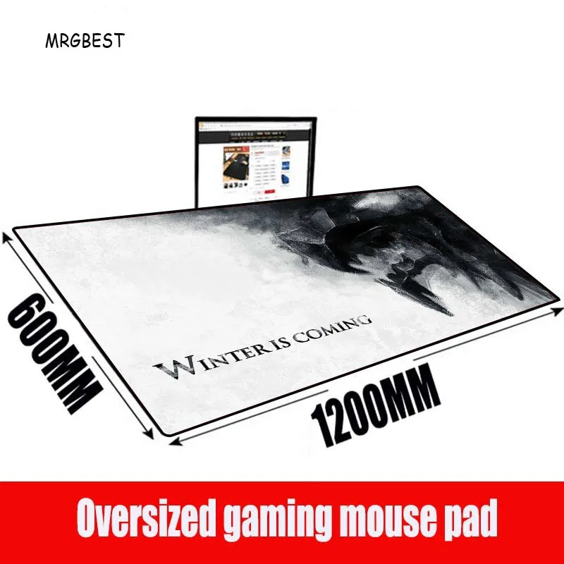 Winter Is Coming Gaming Large Mouse Pad Gamer Notebook Computer Mause pad Keyboard Mat Office Desk Mat Customize All Size
Winter Is Coming Gaming Large Mouse Pad Gamer Notebook Computer Mause pad Keyboard Mat Office Desk Mat Customize All Size
