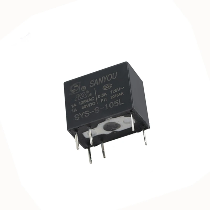 ГОРЯЧАЯ НОВОЕ реле 05 В SYS-S-105L SYS S 105L SYSS105L 5 В постоянного тока 5 В 5 В 1 А 6 контактов
ГОРЯЧАЯ НОВОЕ реле 05 В SYS-S-105L SYS S 105L SYSS105L 5 В постоянного тока 5 В 5 В 1 А 6 контактов