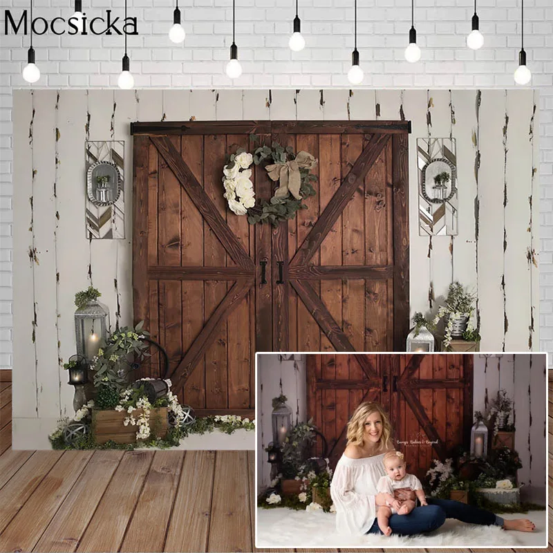 Spring Backdrops Fresh Flowers Vintage Dark Brown Wood Door Wall Baby Portrait Photography Backgrounds Photo Studio Decor Props
Spring Backdrops Fresh Flowers Vintage Dark Brown Wood Door Wall Baby Portrait Photography Backgrounds Photo Studio Decor Props