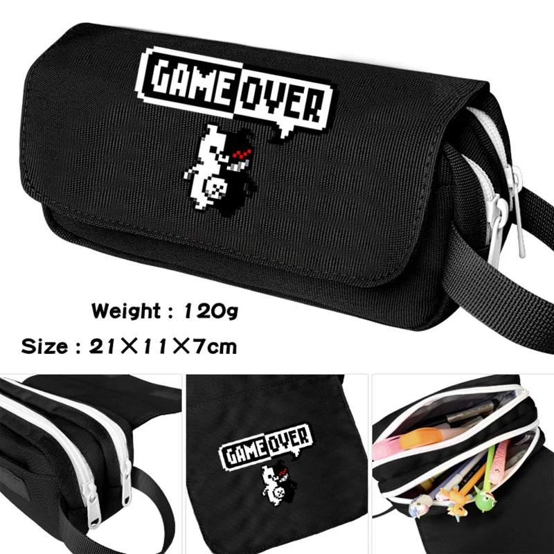 3D Printing Anime Danganronpa Canvas Pencil Case School Simple Solid Color Kawaii Pencil Bag Pouch Office Students Kids Supplies
3D Printing Anime Danganronpa Canvas Pencil Case School Simple Solid Color Kawaii Pencil Bag Pouch Office Students Kids Supplies