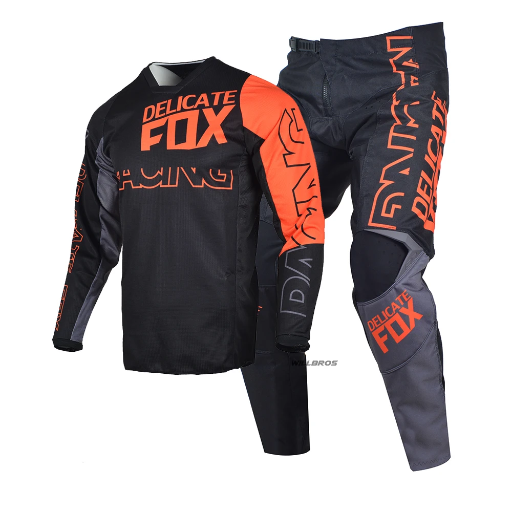 Motocross Racing 180 Skew Gear Set MX Dirt Bike Jersey Pants Combo Kits Street Moto Offroad Motor Black Orange Suit Mens
Motocross Racing 180 Skew Gear Set MX Dirt Bike Jersey Pants Combo Kits Street Moto Offroad Motor Black Orange Suit Mens