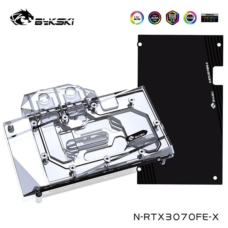Bykski Water Cooler For NVIDIA Geforce RTX 3070 /3060Ti Founders VGA Card ,With Back Plate Full Cover Water Block, N-RTX3070FE-X
Bykski Water Cooler For NVIDIA Geforce RTX 3070 /3060Ti Founders VGA Card ,With Back Plate Full Cover Water Block, N-RTX3070FE-X
