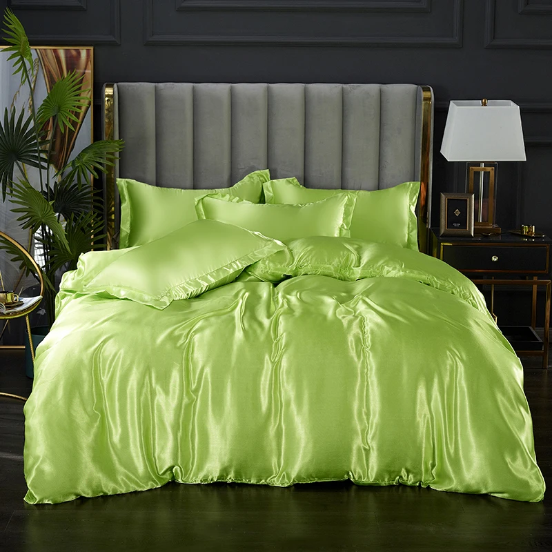 Rayon Bedding Set Twin King Size Duvet Cover Sets High-End Sheet Set Solid Color Bed Cover Set
Rayon Bedding Set Twin King Size Duvet Cover Sets High-End Sheet Set Solid Color Bed Cover Set