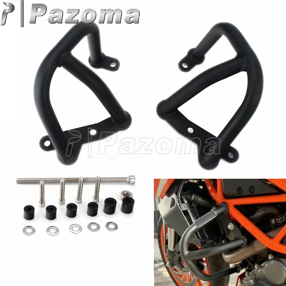 Black Crash Bar Frame Tube Guard Motorcycle Stainless Steel Bumper Protector For 250 2017-2019 390 2013-2019 Motorbike Protector
Black Crash Bar Frame Tube Guard Motorcycle Stainless Steel Bumper Protector For 250 2017-2019 390 2013-2019 Motorbike Protector