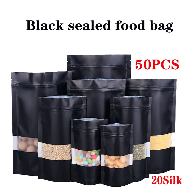 Snack bag dry fruit bag bead grain bag cosmetic food packaging heat seal bag black aluminum foil zip lock reusable seal bag
Snack bag dry fruit bag bead grain bag cosmetic food packaging heat seal bag black aluminum foil zip lock reusable seal bag