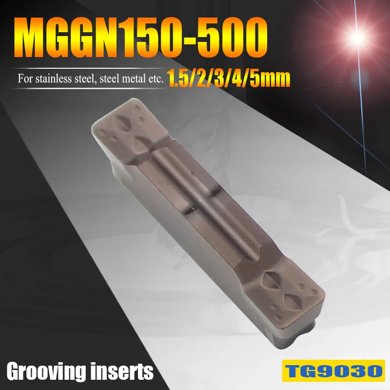 MGMN150 MGMN200 MGMN250-G MGMN300-M MGMN 400 500 Lathe Turning Tools Grooving Cutter Inserts Blade for Stainless Steel Metal
MGMN150 MGMN200 MGMN250-G MGMN300-M MGMN 400 500 Lathe Turning Tools Grooving Cutter Inserts Blade for Stainless Steel Metal