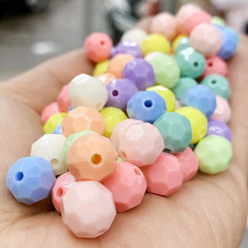 New Spring Pastel Colors Faceted Round Solid Acrylic Beads 10mm 930pcs Loose Lucite Plastic Jewelry Necklace Bracelet Beading
New Spring Pastel Colors Faceted Round Solid Acrylic Beads 10mm 930pcs Loose Lucite Plastic Jewelry Necklace Bracelet Beading