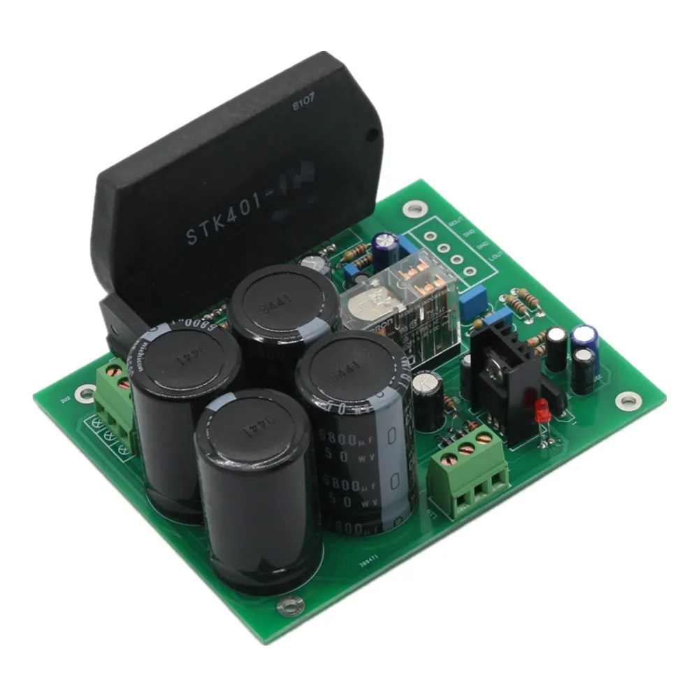 Assemble STK401-140 Audio Power Amplifier Board HiFi Stereo 120WX2 Thick Film Music Amp Kit
Assemble STK401-140 Audio Power Amplifier Board HiFi Stereo 120WX2 Thick Film Music Amp Kit