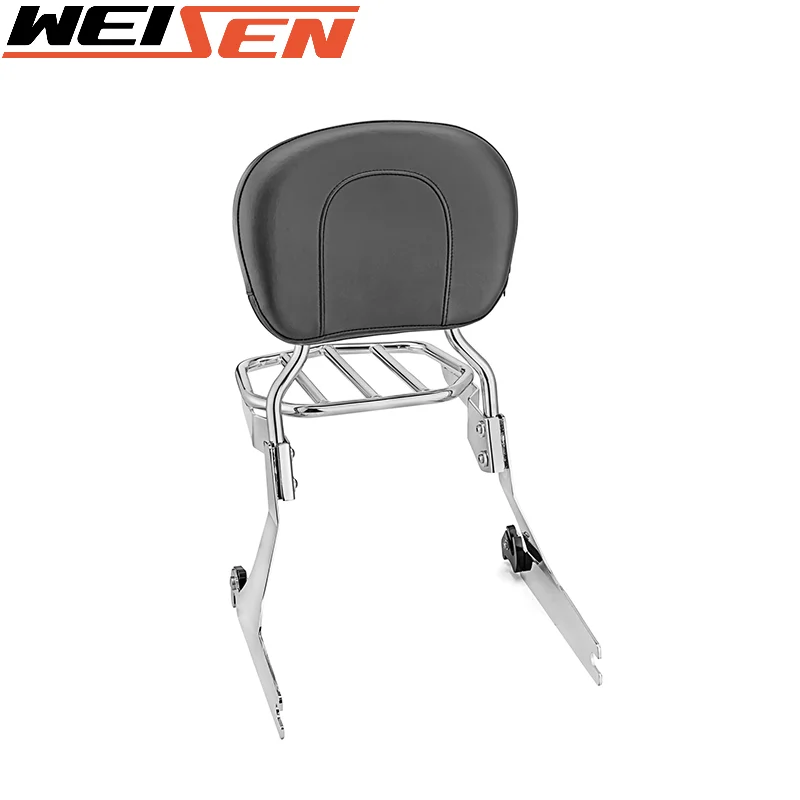 For Harley 2010-2017 Dyna Fat Bob FXDF Passenger Chrome Backrest Sissy Bar+Luggage Rack Large Pad Steel Motorcycle Accessories
For Harley 2010-2017 Dyna Fat Bob FXDF Passenger Chrome Backrest Sissy Bar+Luggage Rack Large Pad Steel Motorcycle Accessories