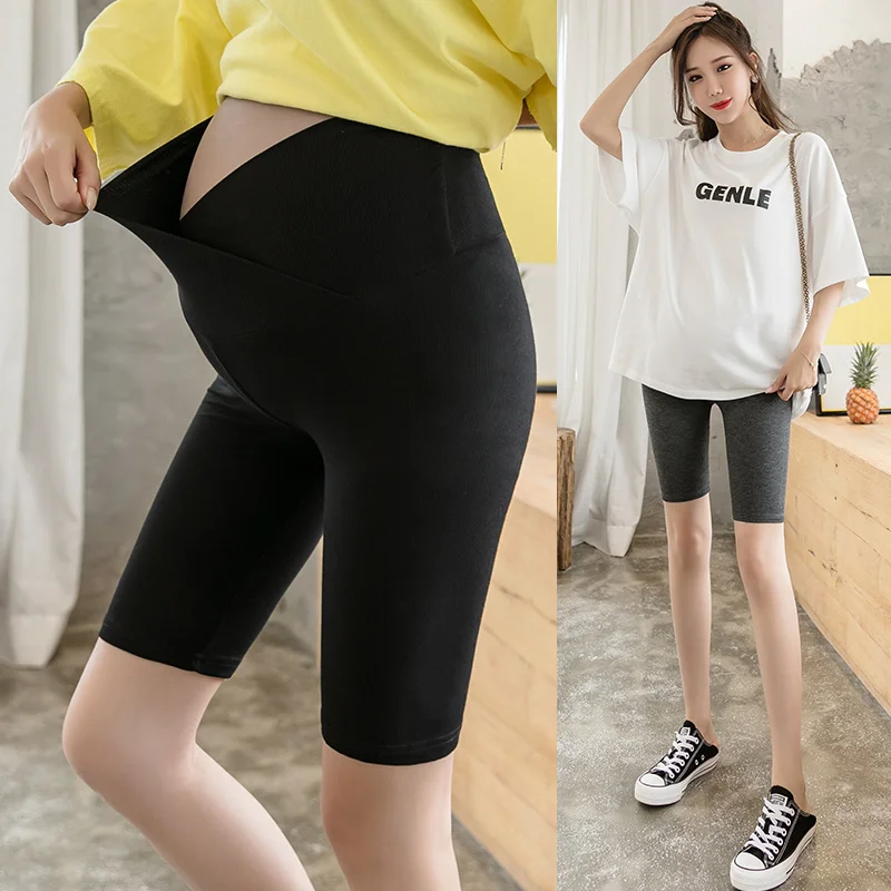 Summer Thin Cotton Maternity Skinny Half Legging Pants Across V Belly Underpants For Pregnant Women Adjustable Pregnancy
Summer Thin Cotton Maternity Skinny Half Legging Pants Across V Belly Underpants For Pregnant Women Adjustable Pregnancy