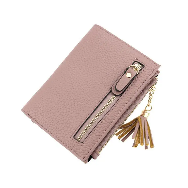 Litchic Pu Leather Women Wallet 2022 Small Tassel Lady Purse Solid Casual Short Female Wallet Coin Purse
Litchic Pu Leather Women Wallet 2022 Small Tassel Lady Purse Solid Casual Short Female Wallet Coin Purse
