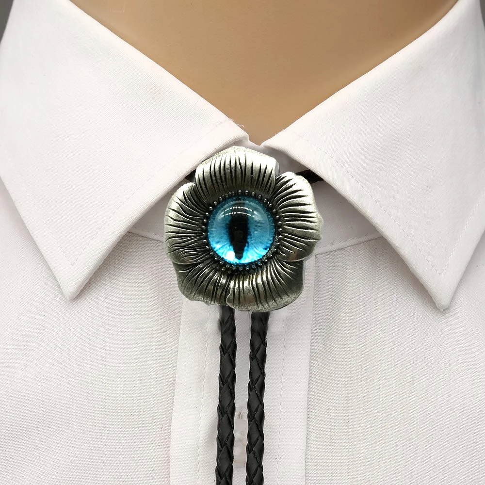 Fashion Vintage Western Cowboy Tie lotushape Geometric Bolo Tie,Silver Grey, Large
Fashion Vintage Western Cowboy Tie lotushape Geometric Bolo Tie,Silver Grey, Large