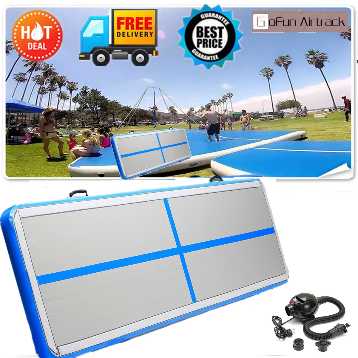 1-3m Gymnastics Air Track Training Gym Yoga Wear-resistant Airtrack Gym Mattress water yoga mattress for Home/Beach/Water yoga
1-3m Gymnastics Air Track Training Gym Yoga Wear-resistant Airtrack Gym Mattress water yoga mattress for Home/Beach/Water yoga