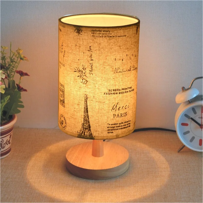 Nordic Wood Table Lamp Vintage Fabric Wooden Desk Lamp Retro Table Light Fixtures Bedroom Night Light Living Room Home Decor LED
Nordic Wood Table Lamp Vintage Fabric Wooden Desk Lamp Retro Table Light Fixtures Bedroom Night Light Living Room Home Decor LED
