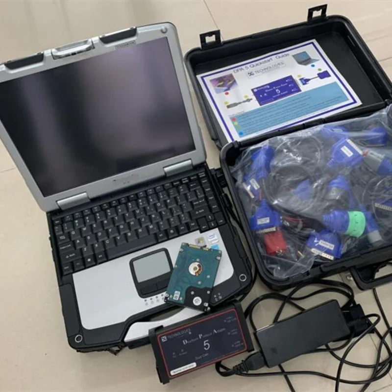 High Quality DPA5 Dearborn Protocol Adapter 5 Diesel Heavy-Duty Truck Diagnostic Tool DPA 5 Software with Laptop CF31 I5 Touch
High Quality DPA5 Dearborn Protocol Adapter 5 Diesel Heavy-Duty Truck Diagnostic Tool DPA 5 Software with Laptop CF31 I5 Touch