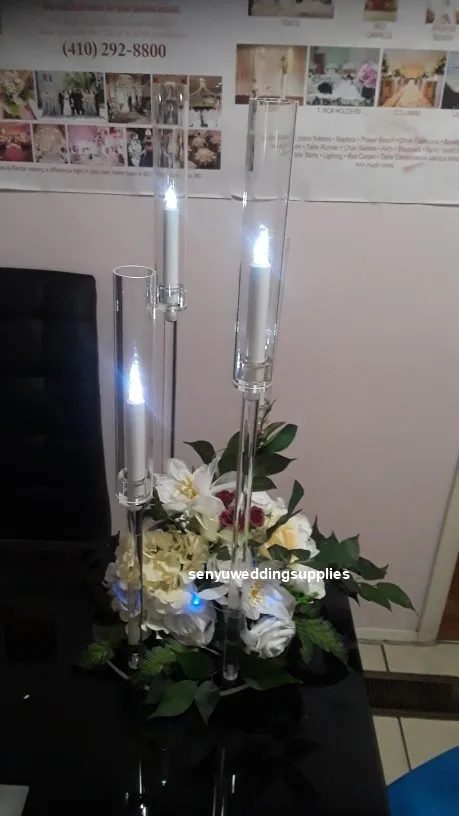3 головки) Свадебный Настольный подсвечник, акриловые хрустальные подсвечники/подсвечники senyu2150
3 головки) Свадебный Настольный подсвечник, акриловые хрустальные подсвечники/подсвечники senyu2150
