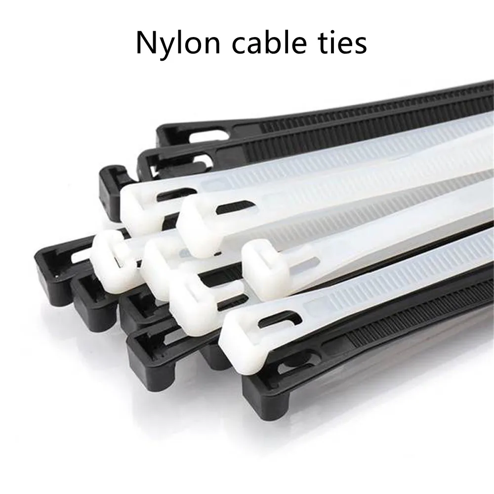 Qipang 50PCS Plastic Nylon Cable Tie Self-locking Black Organiser Fasten Cable Wire Cable Zip Ties Loop Wire Wrap Tool
Qipang 50PCS Plastic Nylon Cable Tie Self-locking Black Organiser Fasten Cable Wire Cable Zip Ties Loop Wire Wrap Tool
