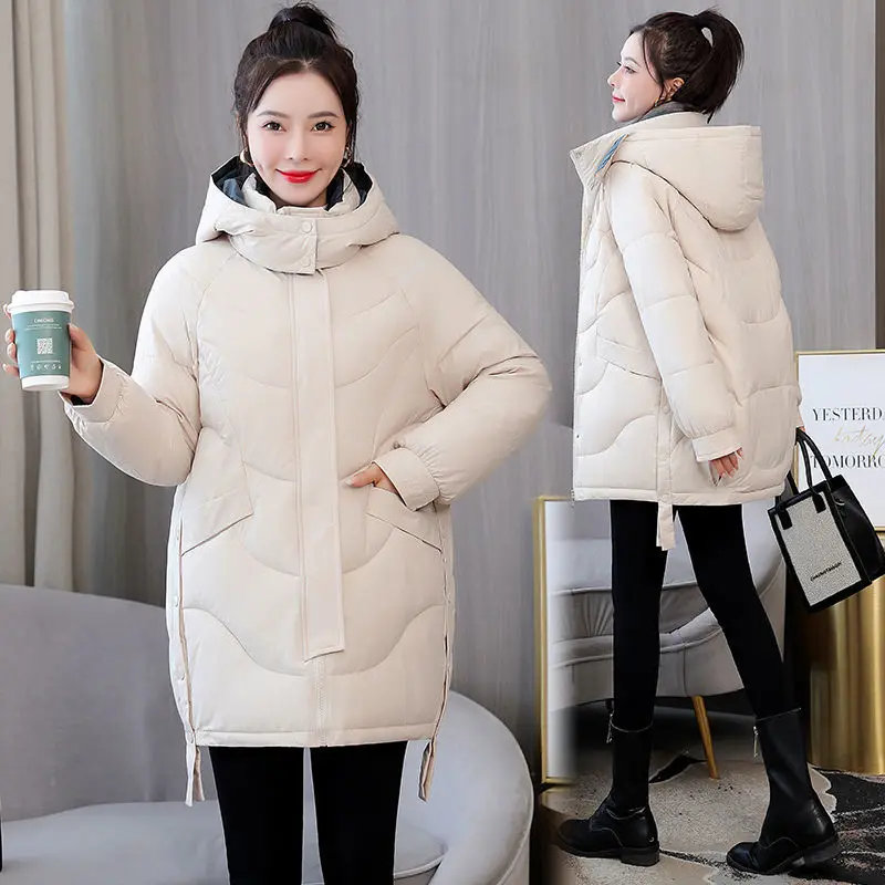 2023 New Winter Down cotton parkas Women Hooded Warm Thicken Coat Wadded Jacket Female Down Cotton-Padded Long Parka C1398
2023 New Winter Down cotton parkas Women Hooded Warm Thicken Coat Wadded Jacket Female Down Cotton-Padded Long Parka C1398
