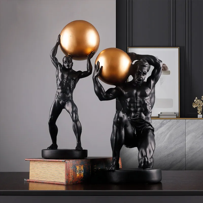 Nordic Body Building Resin Character Accessories Bookcase Cabinet Figurines Decoration Home Livingroom Table Sculpture Crafts
Nordic Body Building Resin Character Accessories Bookcase Cabinet Figurines Decoration Home Livingroom Table Sculpture Crafts