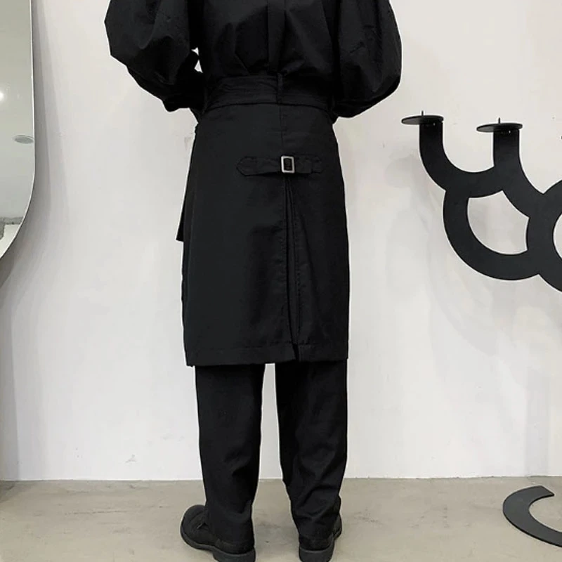 Men's Culottes Spring And Autumn New Style Personality False Two Double Layer Design Fashion Trend Leisure Loose Large Pants
Men's Culottes Spring And Autumn New Style Personality False Two Double Layer Design Fashion Trend Leisure Loose Large Pants