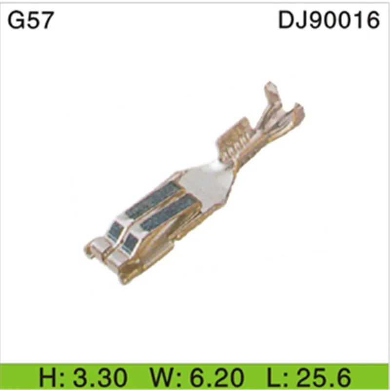 Free shipping 1000pcs Car Electronics & Motorcycle Accessories & Parts G57 female terminal connector
Free shipping 1000pcs Car Electronics & Motorcycle Accessories & Parts G57 female terminal connector