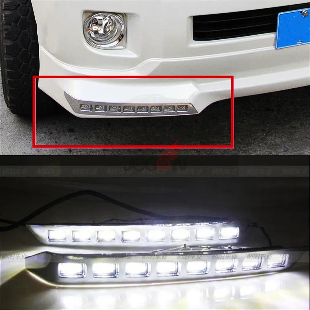 For Toyota Land Cruiser FJ200 LC200 2012 2013 2014 2015 Front Bumper LED Driving Daytime Lights Add-On Running Light Kit 2pcs
For Toyota Land Cruiser FJ200 LC200 2012 2013 2014 2015 Front Bumper LED Driving Daytime Lights Add-On Running Light Kit 2pcs