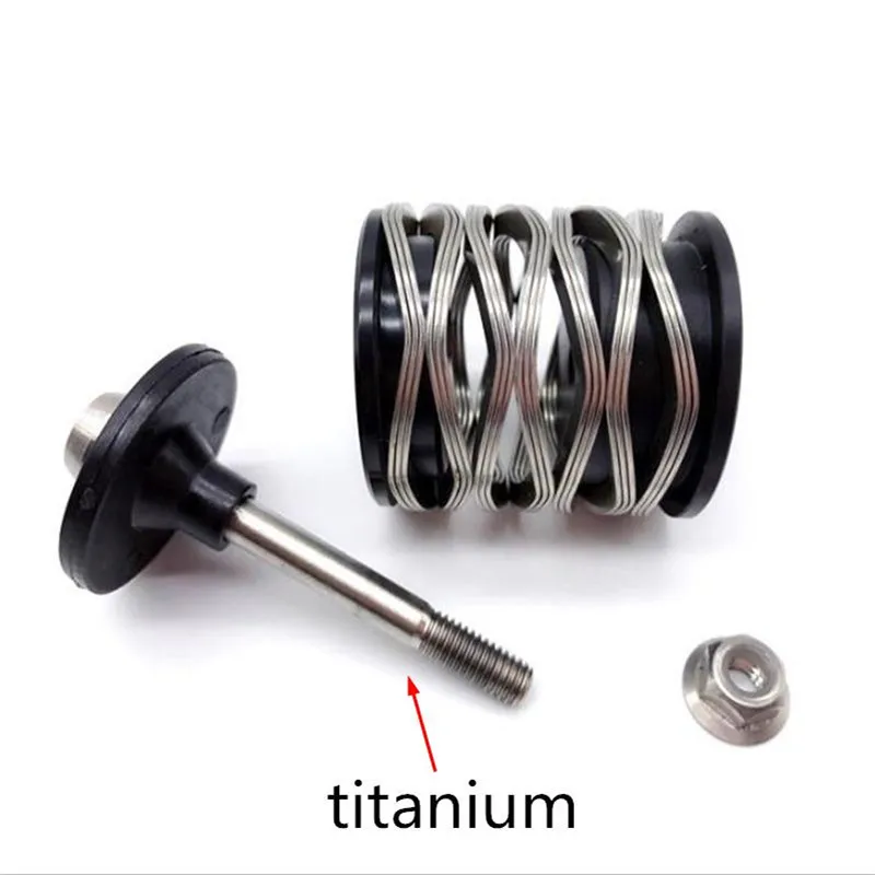 Folding bicycle rear shock absorber titanium screw for brompton bike Ultra-light shock absorber
Folding bicycle rear shock absorber titanium screw for brompton bike Ultra-light shock absorber
